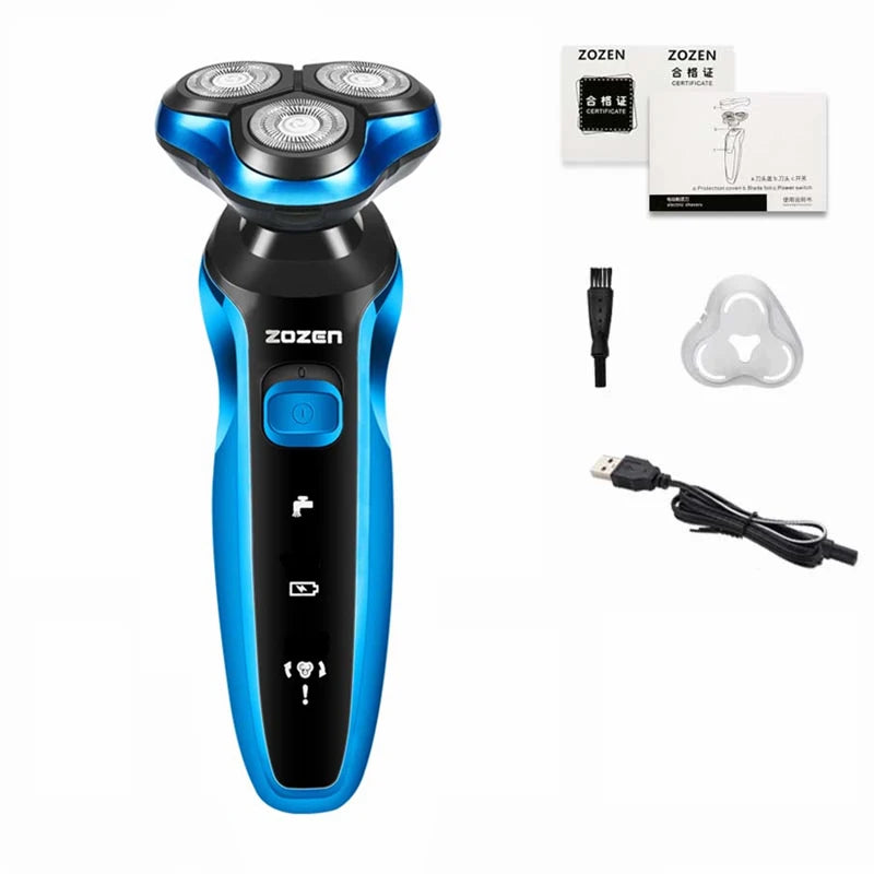 ZOZEN New Electric Razor Electric Shaver Body Hair Clipper Shaving Machine for Men Women Cutting Hair Beard Trimmer Waterproof