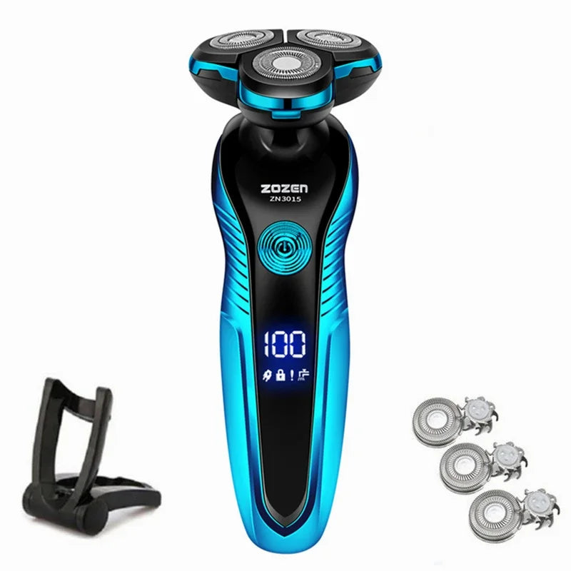 ZOZEN New Electric Razor Electric Shaver Body Hair Clipper Shaving Machine for Men Women Cutting Hair Beard Trimmer Waterproof