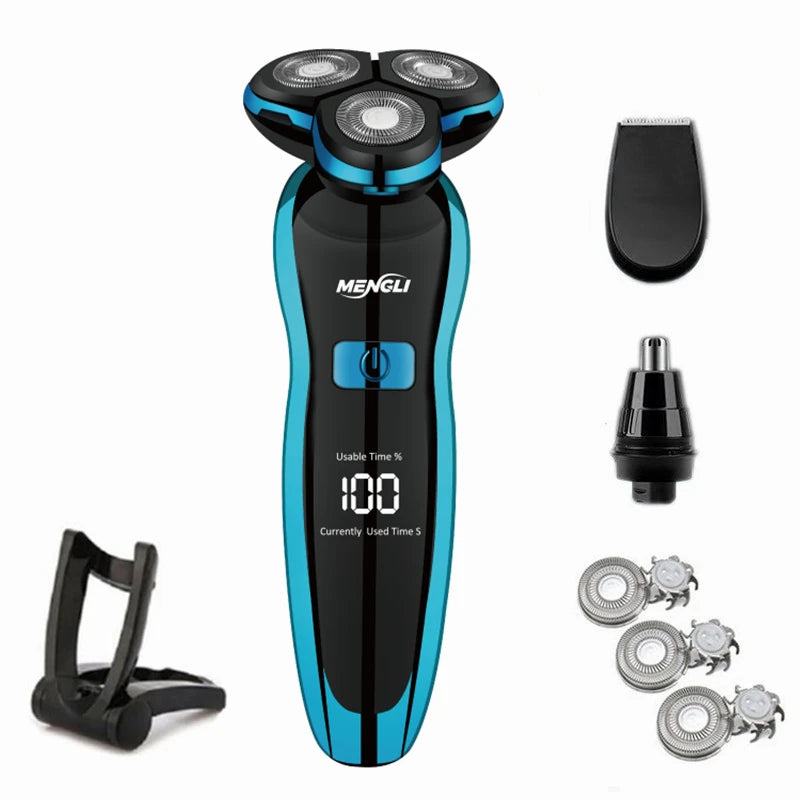 ZOZEN New Electric Razor Electric Shaver Body Hair Clipper Shaving Machine for Men Women Cutting Hair Beard Trimmer Waterproof